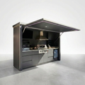 Outdoor Kitchen Pod Designed for Premium Cooking, 304 Stainless Steel, Moisture Resistant, Modular Design