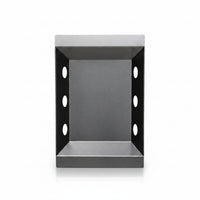 Outdoor Kitchen Island Built for Backyard Entertaining, 70" Width, Built-In Grill, Compact Refrigerator